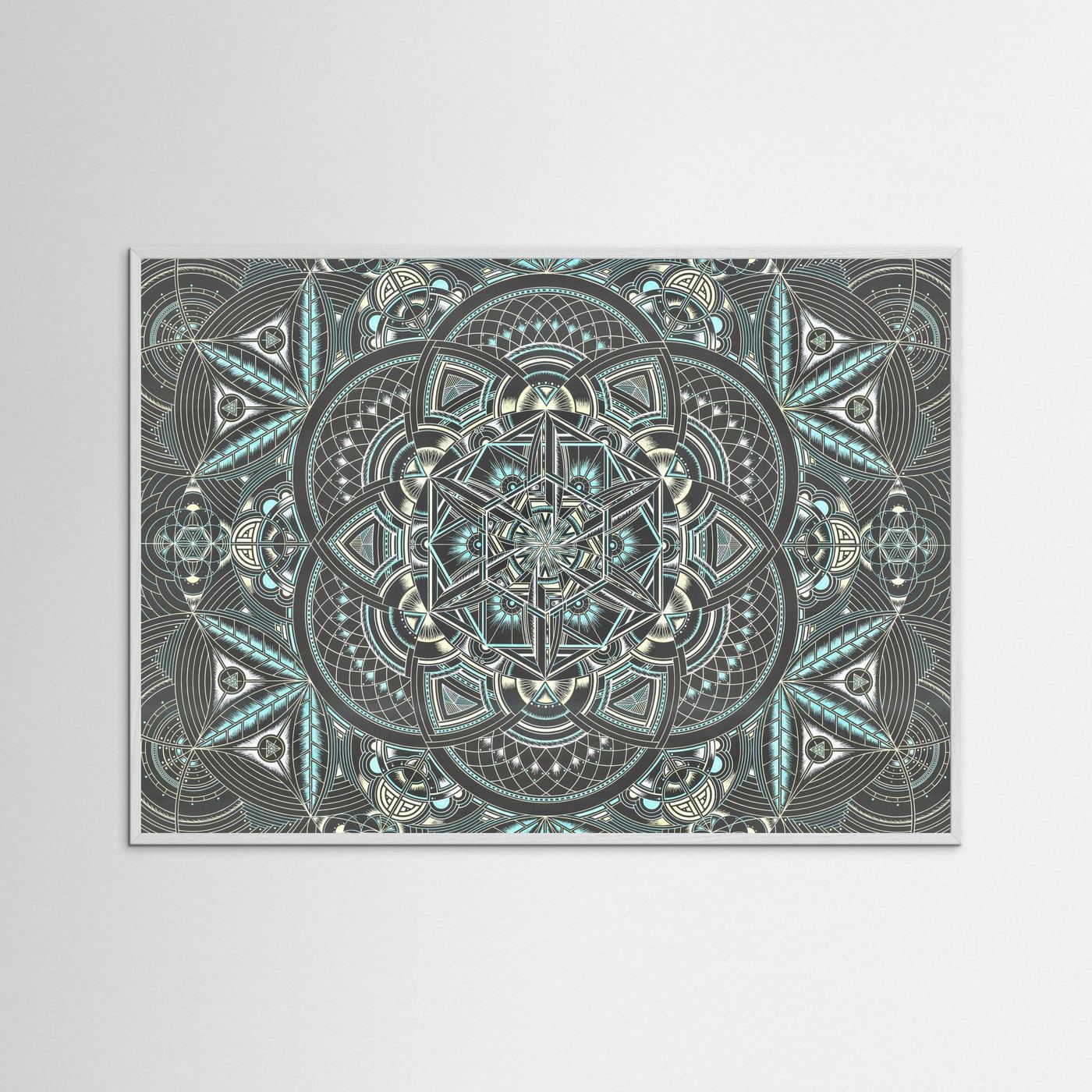 Art Canvas Print - Cosmic Seed by Simon Wieland/SW
