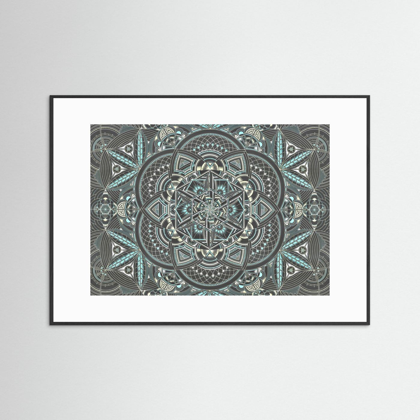 Art Canvas Print - Cosmic Seed by Simon Wieland/SW