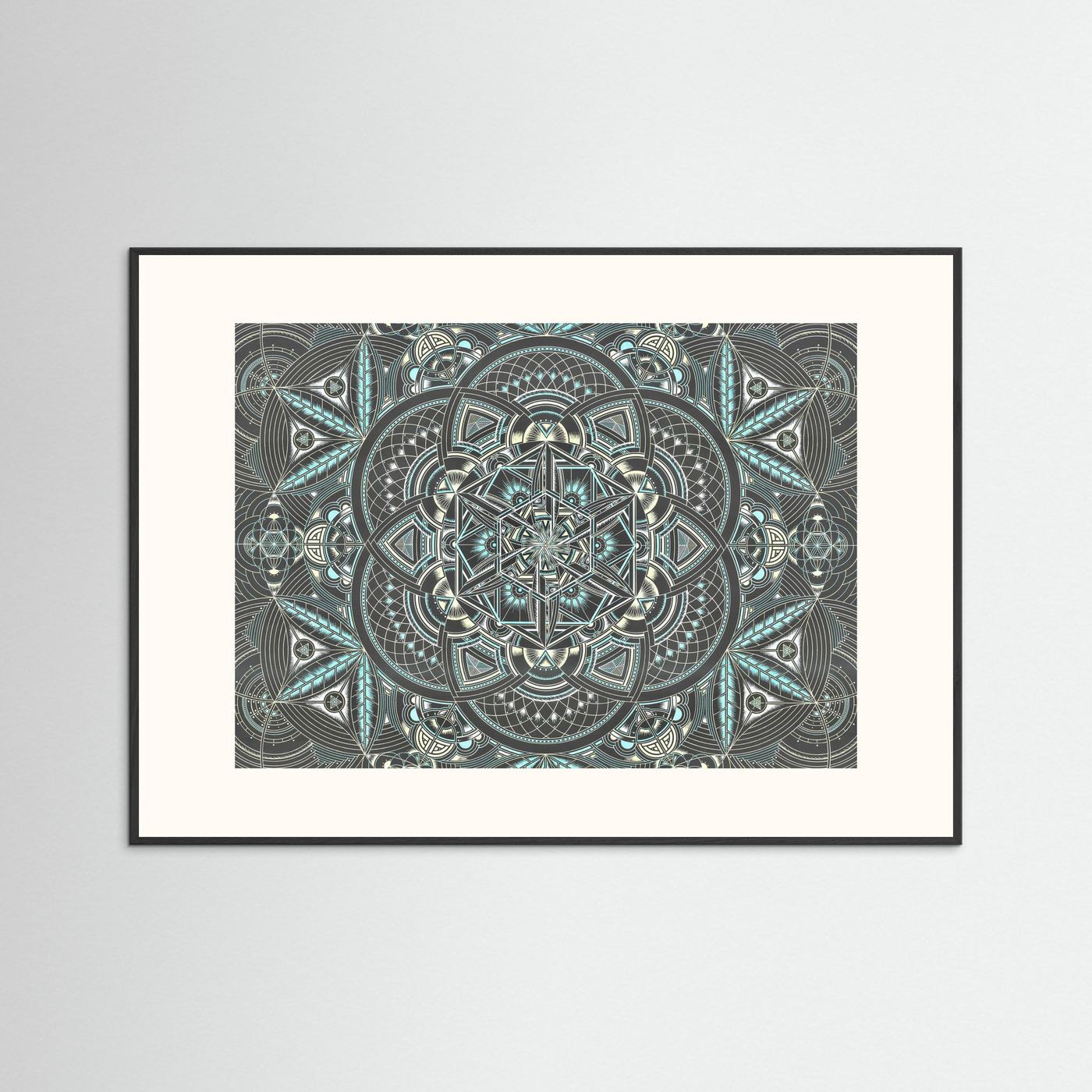 Art Canvas Print - Cosmic Seed by Simon Wieland/SW