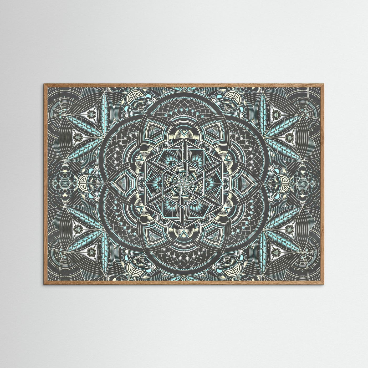 Art Canvas Print - Cosmic Seed by Simon Wieland/SW