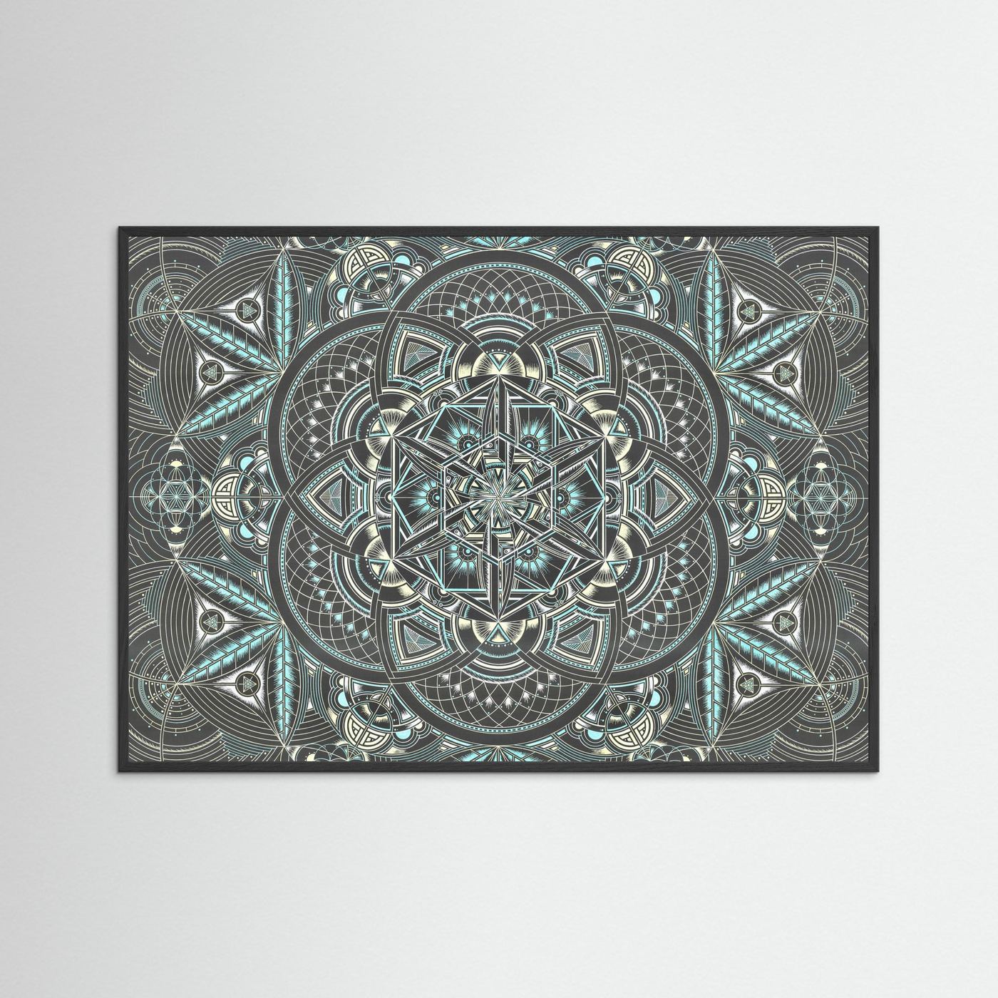 Art Canvas Print - Cosmic Seed by Simon Wieland/SW