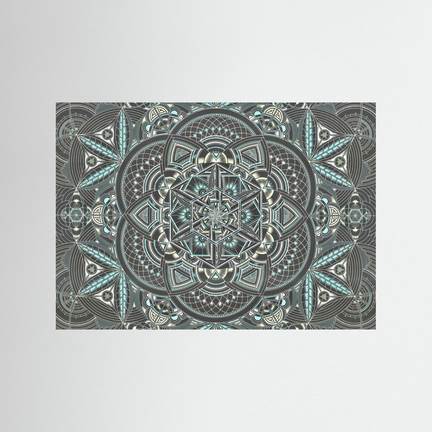 Art Canvas Print - Cosmic Seed by Simon Wieland/SW