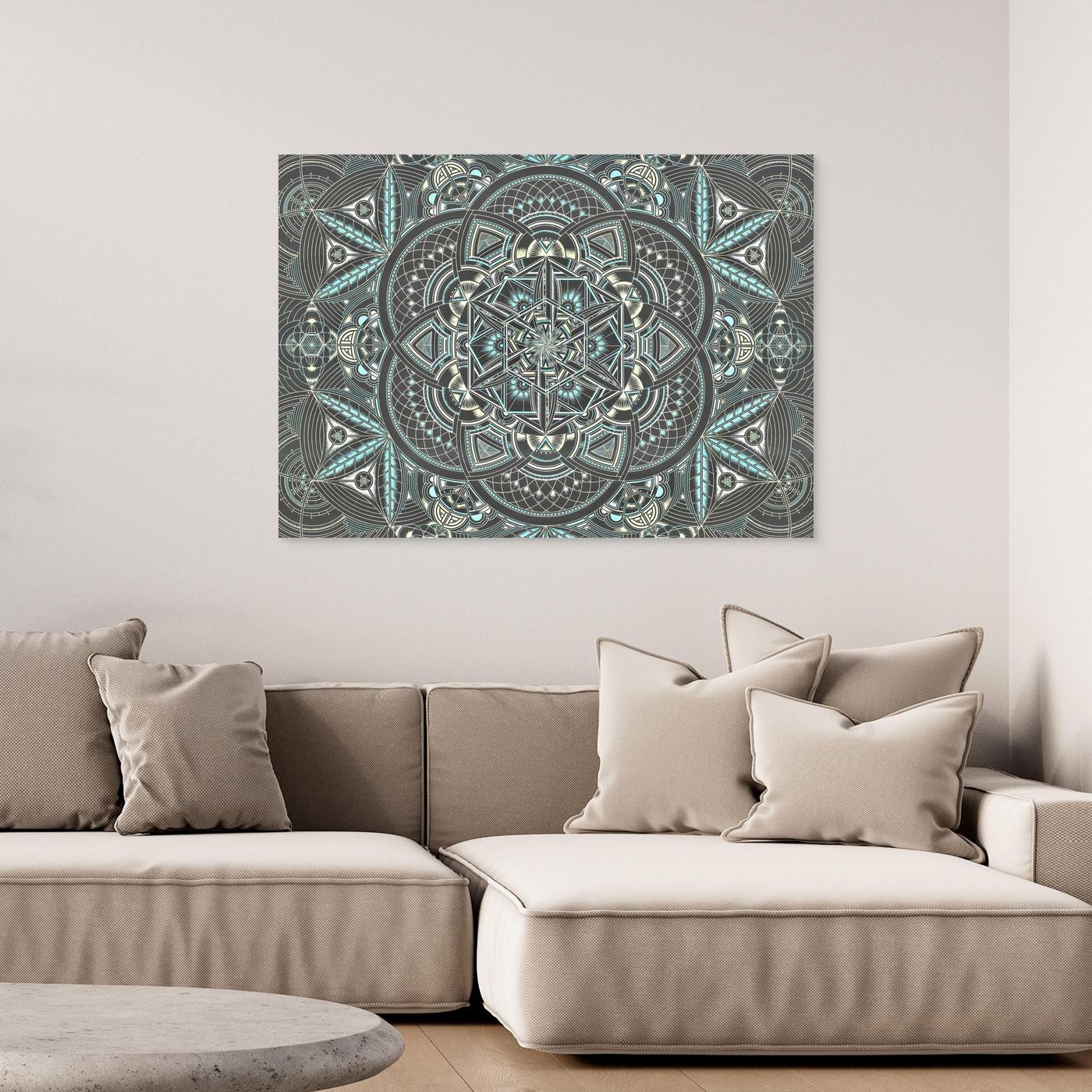 Print on Canvas - Cosmic Seed - Simon Wieland