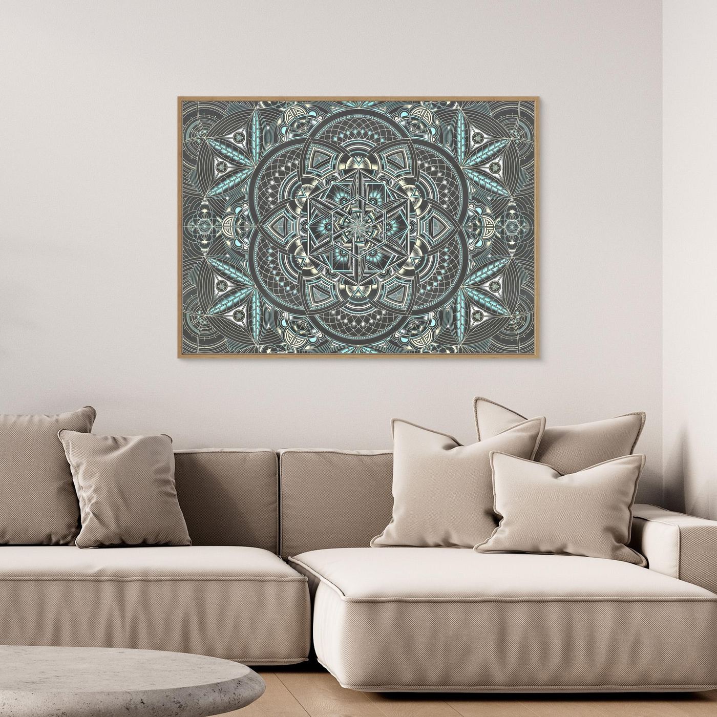 Print on Canvas - Cosmic Seed - Simon Wieland