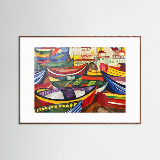Art Print - Mykonos Boats 2/AIK